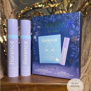 Florence by Mills Skincare Bundle 💜 Eye Set + Moisturizer Minis Gift Set